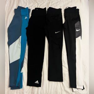 Nike and Adidas leggings